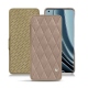 Housse cuir OnePlus 10 Pro - Taupe vintage - Couture