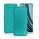 OnePlus 10 Pro leather case - Bleu fluo
