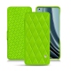 Capa em pele OnePlus 10 Pro - Vert fluo - Couture