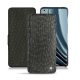 Custodia in pelle OnePlus 10 Pro - Autruche nero