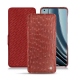 Capa em pele OnePlus 10 Pro - Autruche ciliegia