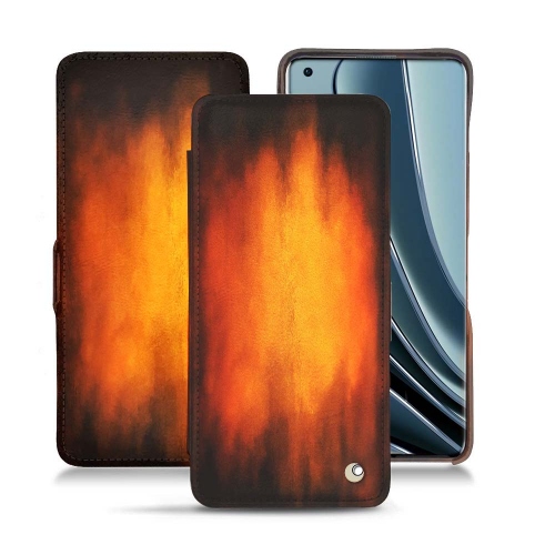 Custodia in pelle personalizzata per OnePlus 10 ProFauve Patine