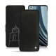 OnePlus 10 Pro leather case - Negre poudro