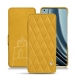 Lederschutzhülle OnePlus 10 Pro - Jaune soulèu - Couture