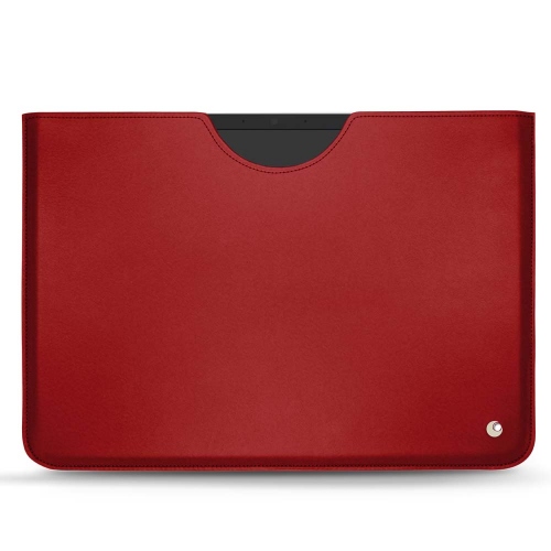 Estojo de couro luxuoso para Microsoft Surface Pro 8 & 9Rouge ( Nappa - Pantone #d50032 ) 