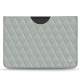 Custodia in pelle Microsoft Surface Pro 8 - Gris - Couture ( Nappa - Pantone W428C ) 