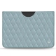 Microsoft Surface Pro 8 leather pouch - Bleu ciel - Couture ( Nappa - Pantone 277C ) 