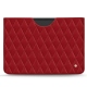 Lederschutzhülle Microsoft Surface Pro 8 - Rouge - Couture ( Nappa - Pantone 199C ) 