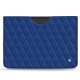 レザーケース Microsoft Surface Pro 8 - Bleu océan - Couture ( Nappa - Pantone 293C ) 