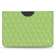 レザーケース Microsoft Surface Pro 8 - Vert olive - Couture ( Nappa - Pantone 578U ) 