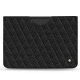 Capa em pele Microsoft Surface Pro 8 - Ebène - Couture ( Sleek P C12 - Black ) 