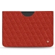 Funda de piel Microsoft Surface Pro 8 - Papaye - Couture ( Pantone 180C ) 