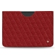 Pochette cuir Microsoft Surface Pro 8 - Tomate - Couture ( Pantone 187C ) 