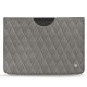 Pochette cuir Microsoft Surface Pro 8 - Acier vintage - Couture