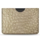 Pochette cuir Microsoft Surface Pro 8 - Autruche desert