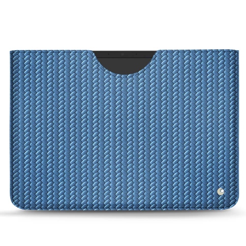 Luxury leather pouch for Microsoft Surface Pro 8 & 9Abaca ishia ( Pantone #395775 ) 