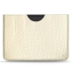 Microsoft Surface Pro 8 leather pouch - Crocodile milk
