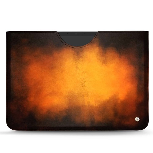 Estojo de couro luxuoso para Microsoft Surface Pro 8 & 9Fauve Patine