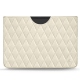 Funda de piel Microsoft Surface Pro 8 - Blanc escumo - Couture