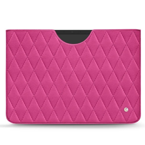 Luxuriöse Ledertasche für Microsoft Surface Pro 8 & 9Rose BB - Couture ( Pantone #DB599F )