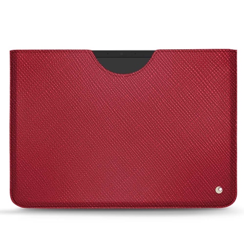 用于微软Surface Pro 8 & 9的豪华皮套Rouge passion ( Pantone #a6192e ) 