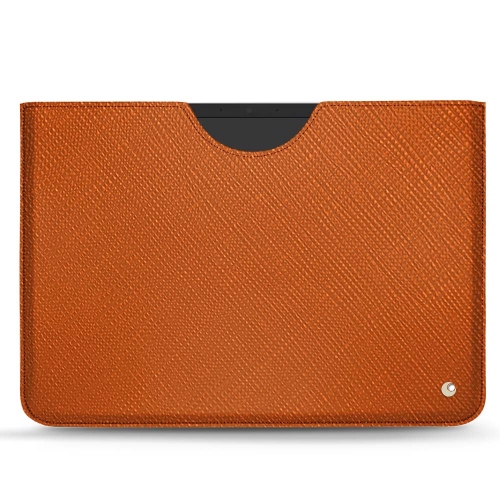 Estojo de couro luxuoso para Microsoft Surface Pro 8 & 9Orange vibrant ( Pantone #e36b39 ) 