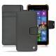 Funda de piel Microsoft Lumia 535 - 535 Dual Sim - Noir ( Nappa - Black ) 
