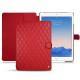 Housse cuir Apple iPad Air 2  - Rouge - Couture ( Nappa - Pantone 199C ) 