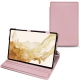 Funda de piel Samsung Galaxy Tab S8 - Rose ( Nappa - Pantone 2365C ) 