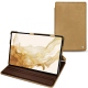 Capa em pele Samsung Galaxy Tab S8 - Sable vintage ( Roughtcut - Gaucho#57254 ) 