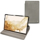 レザーケース Samsung Galaxy Tab S8 - Acier vintage ( Pantone 403C ) 