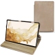 Lederschutzhülle Samsung Galaxy Tab S8 - Taupe vintage ( Pantone 7530C ) 