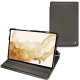 Samsung Galaxy Tab S8 leather case - Anthracite ( Pantone 424C ) 