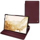 Custodia in pelle Samsung Galaxy Tab S8 - Lie de vin ( Pantone 5115C ) 