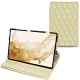 Funda de piel Samsung Galaxy Tab S8 - Beige - Couture ( Nappa - Pantone 7502C ) 