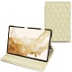 Custodia in pelle Samsung Galaxy Tab S8 - Ivoire - Couture ( Sleek P C12 - White ) 