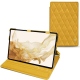 Housse cuir Samsung Galaxy Tab S8 - Jaune soulèu - Couture