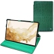 Samsung Galaxy Tab S8 leather case - Crocodile pino