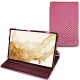 Samsung Galaxy Tab S8 leather case - Serpent ciclamino