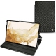 Custodia in pelle Samsung Galaxy Tab S8 - Serpent nero