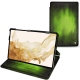 Samsung Galaxy Tab S8 leather case - Vert Patine