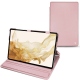 Samsung Galaxy Tab S8 leather case - Rose PU