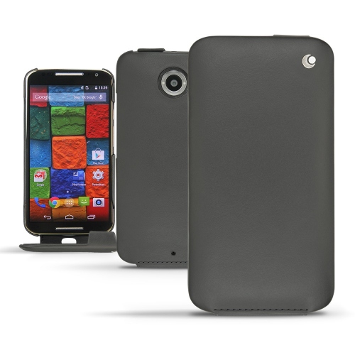 Housse cuir Motorola Moto X (2014)