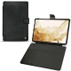 Housse cuir Samsung Galaxy Tab S8 - Dark vintage ( Roughtcut - Black#5256 ) 