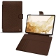 Housse cuir Samsung Galaxy Tab S8 - Châtaigne ( Pantone 476C ) 