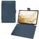 Housse cuir Samsung Galaxy Tab S8 - Indigo ( Pantone 303U ) 