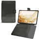 Samsung Galaxy Tab S8 leather case - Onyx ( Black ) 