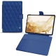 Funda de piel Samsung Galaxy Tab S8 - Bleu océan - Couture ( Nappa - Pantone 293C ) 