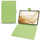 Funda de piel Samsung Galaxy Tab S8 - Vert olive - Couture ( Nappa - Pantone 578U ) 