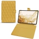 Housse cuir Samsung Galaxy Tab S8 - Mimosa - Couture ( Pantone 141C ) 